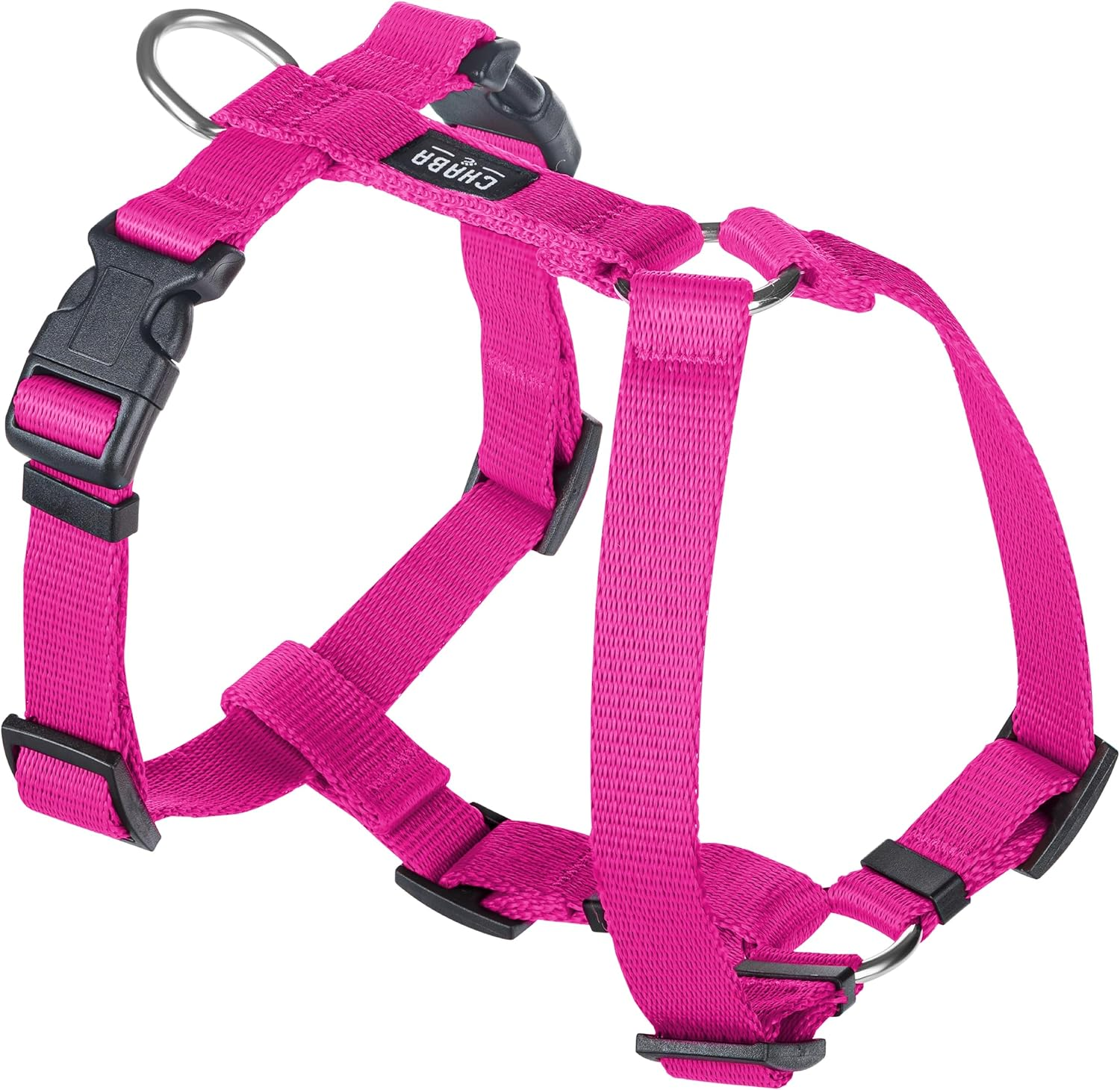 Chaba Guard Dog Harness for Large Dogs with Control, Anti-Pull & Choking, Adjustable, Comfortable and Lightweight, Classic Step-In Chest Harness, Running Harness, Size XL, Sea