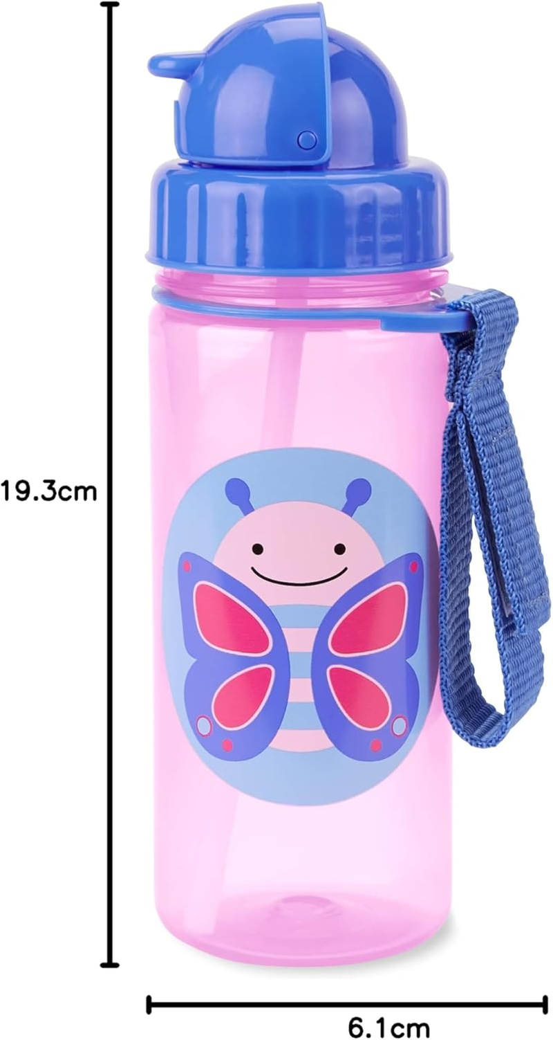 Skip Hop Zoo PP Straw Bottle - Butterfly image number 2