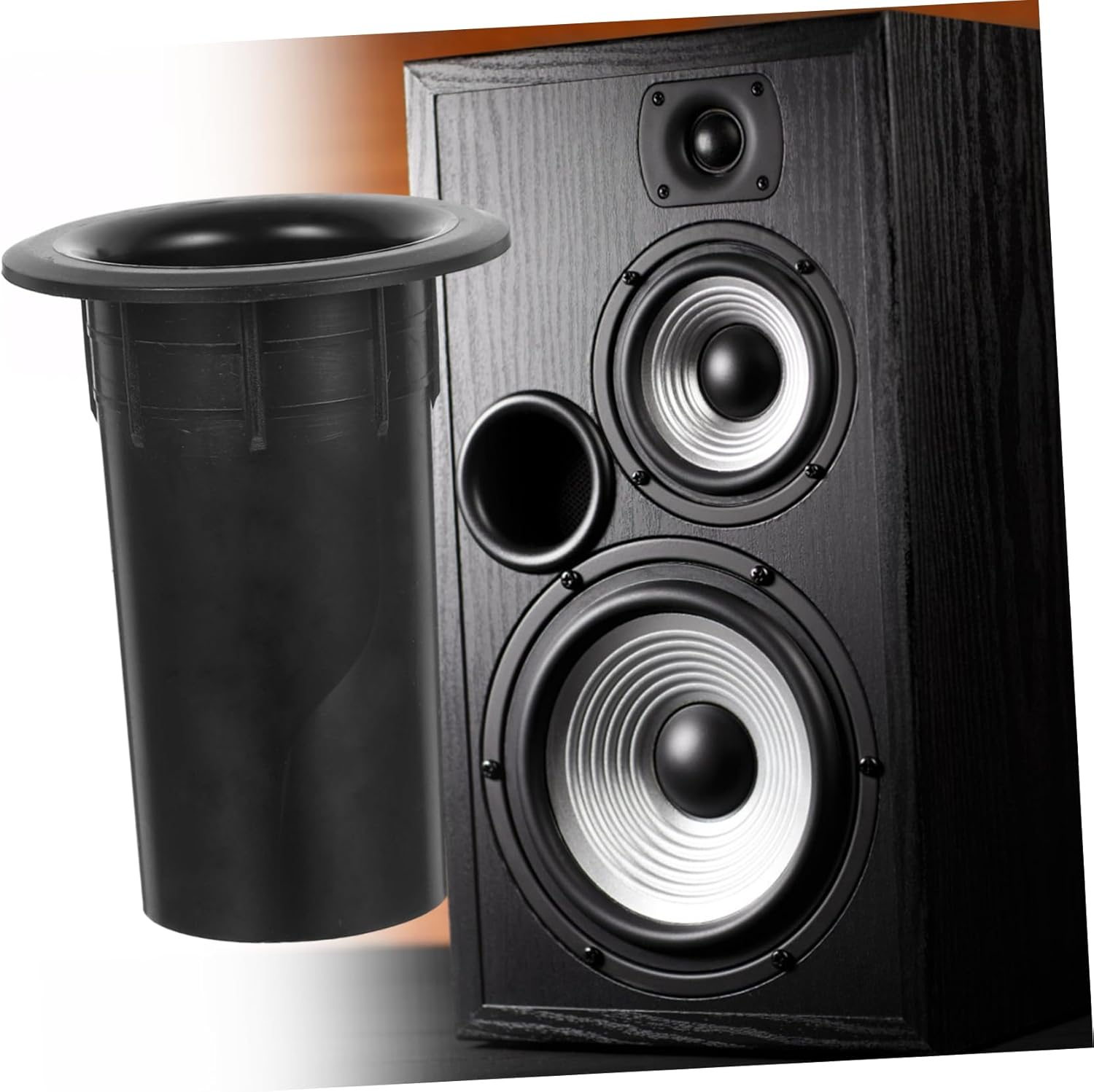 COHEALI 12 PCS Plastic Bass Reflex Tube Accessory for Speaker Air Outlet Easy Installation Speaker Port Tube for Improved Sound Quality Home Portable image number 4