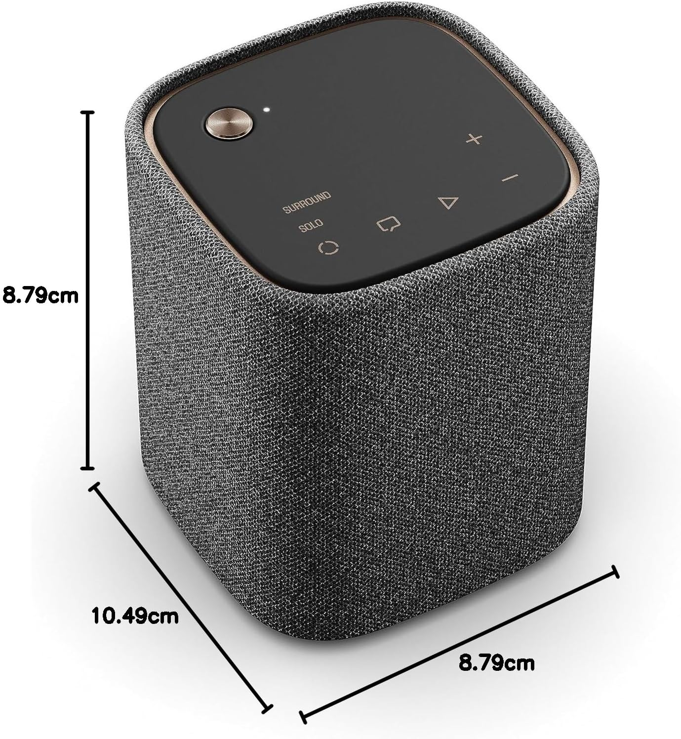 Yamaha WS-X1A True X 1A Bluetooth Speaker, Carbon Grey image number 3