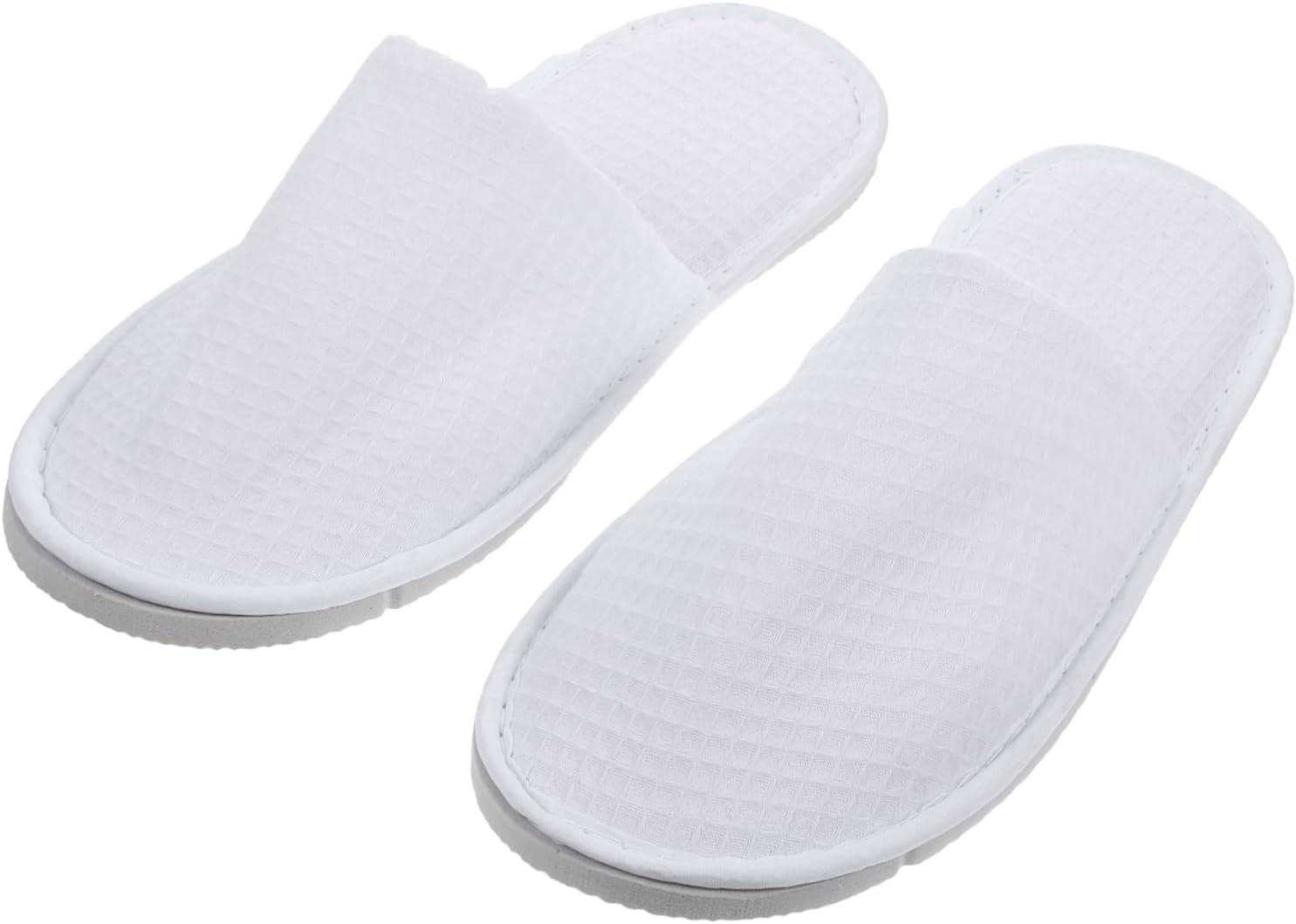 GANAZONO Disposable Slippers 2 Pairs Comfortable Hotel Salon Slippers Non-Slip Design for Home Guests and Travel image number 1