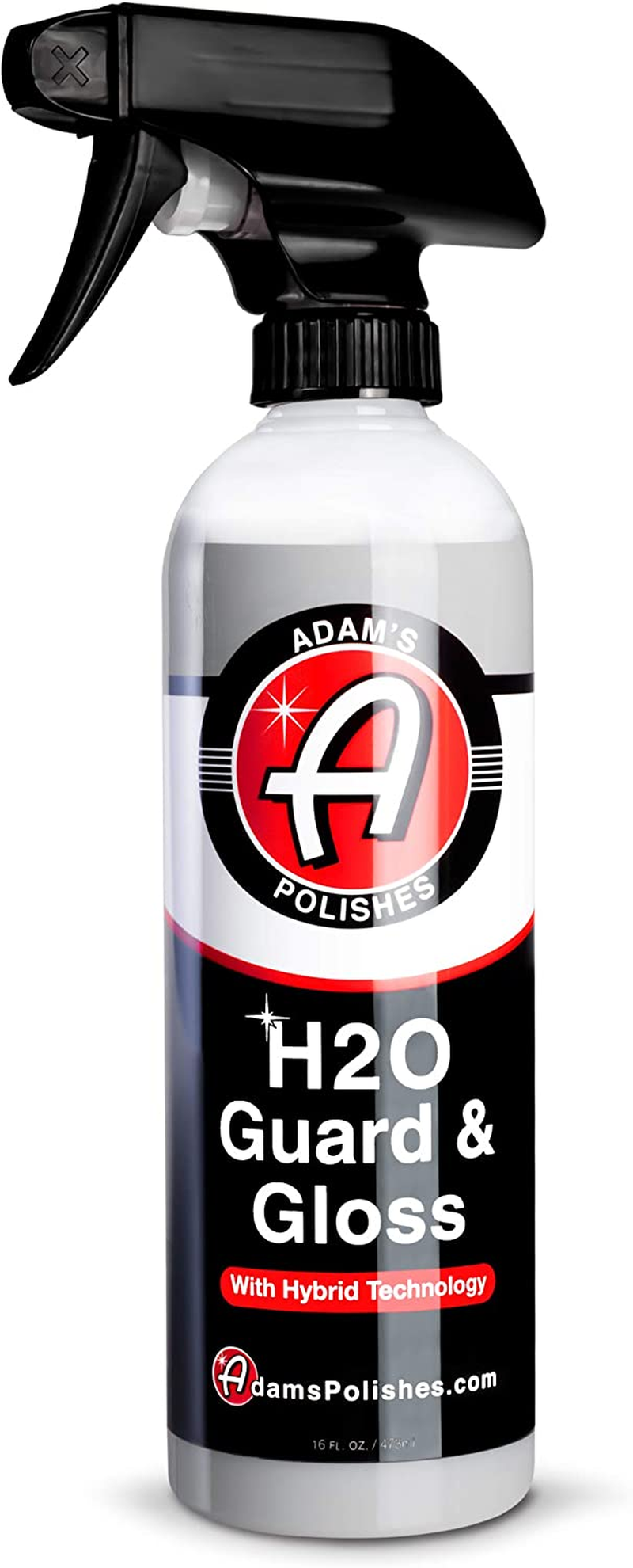 Adam&rsquo;S H2O Guard & Gloss (16Oz) - Car Detailing Hybrid Top Coat Silica Sealant, Car Wax & Polish Quick Detailer | after Car Wash Seals, Shines, and Protects All Exterior Surfaces image number 2