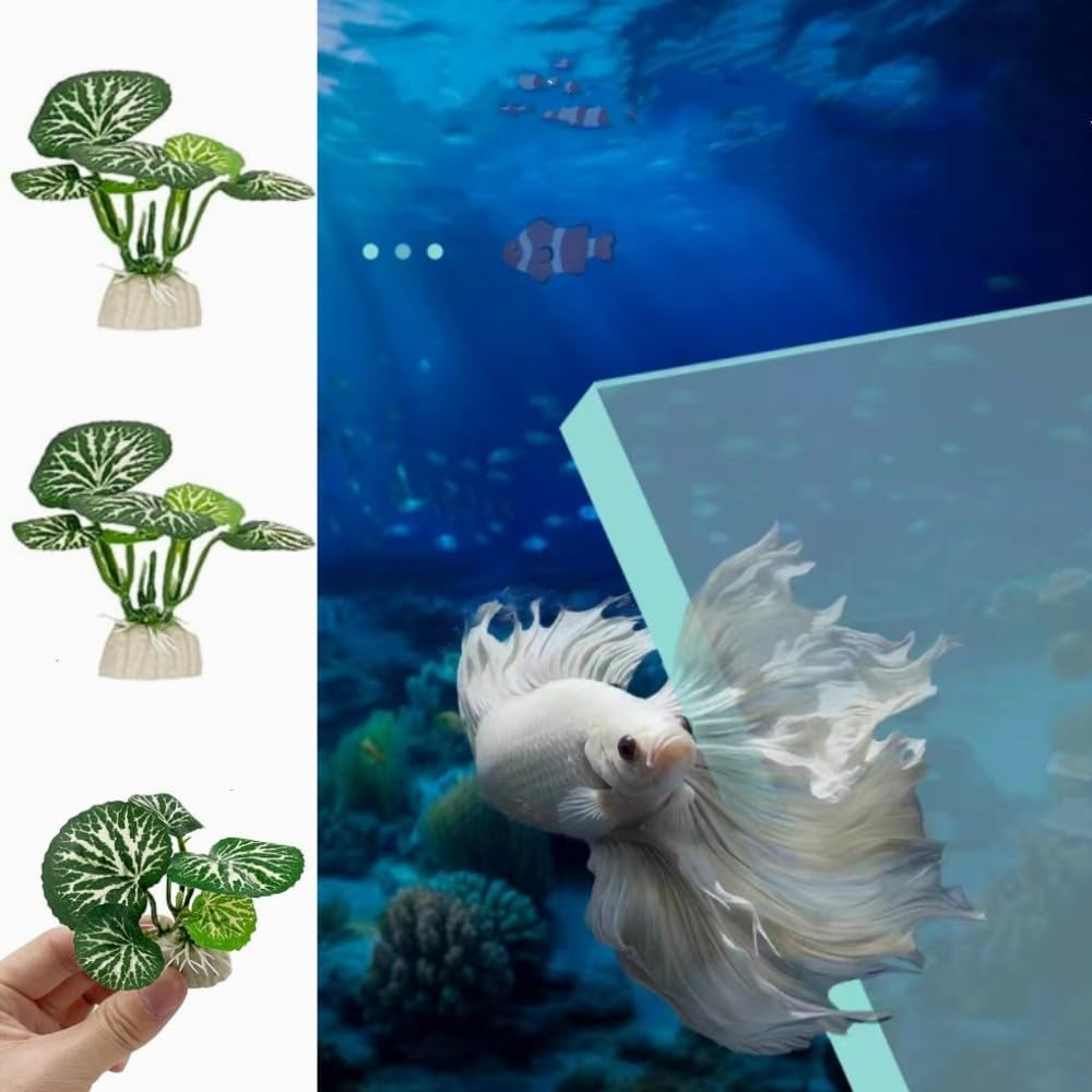 Fish Tank Decorations,Artificial Plant Goldfish Waterscape Aquarium Decor,Applicable to Office and Household Simulation Fish Tank Plants image number 6