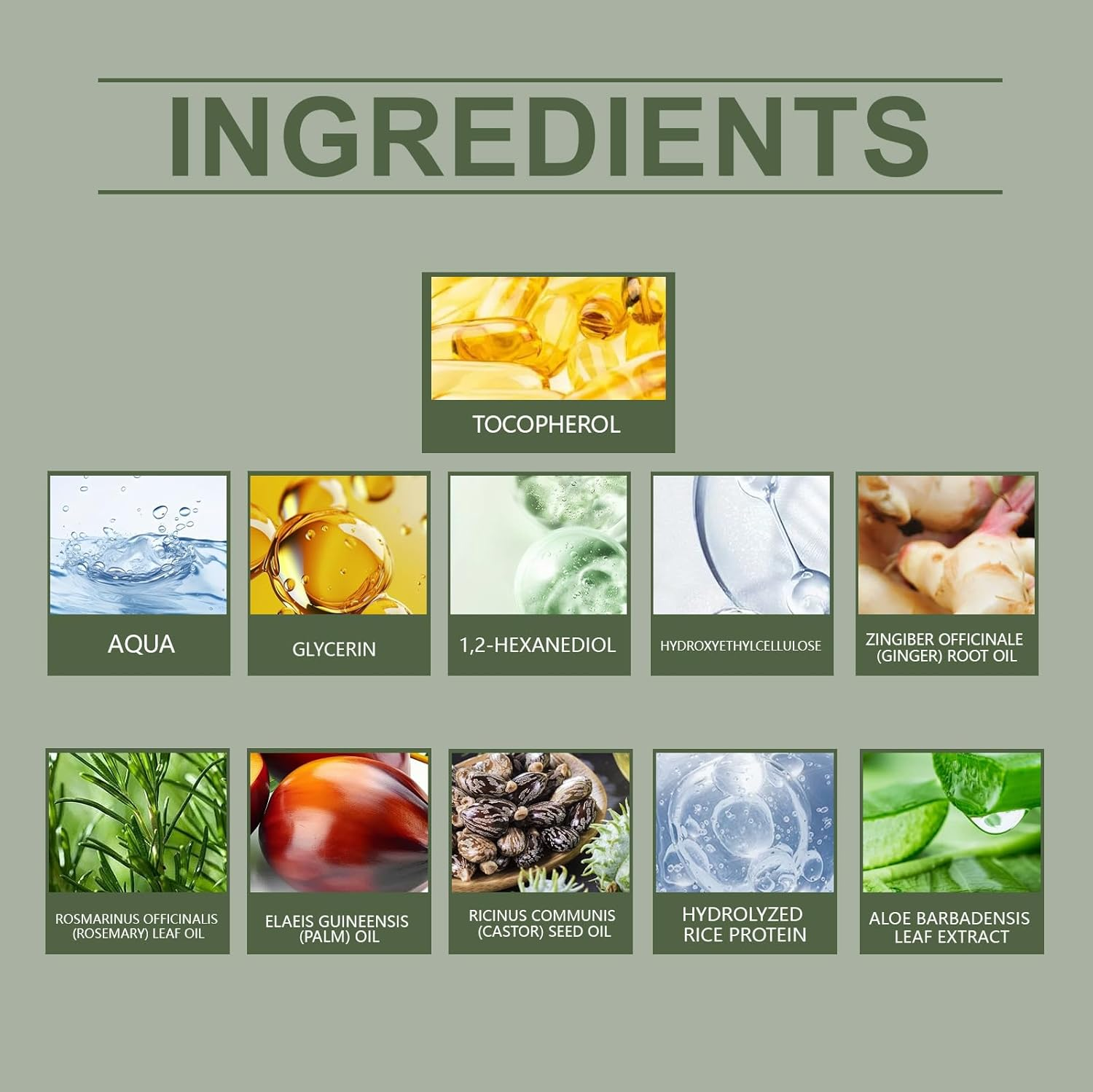 Scalp Serum-100Ml Hair Growth Serum Spray with Rosemary and Castor Oil，Hair Serum for Hair Growth for Men & Women (2 PCS) image number 3