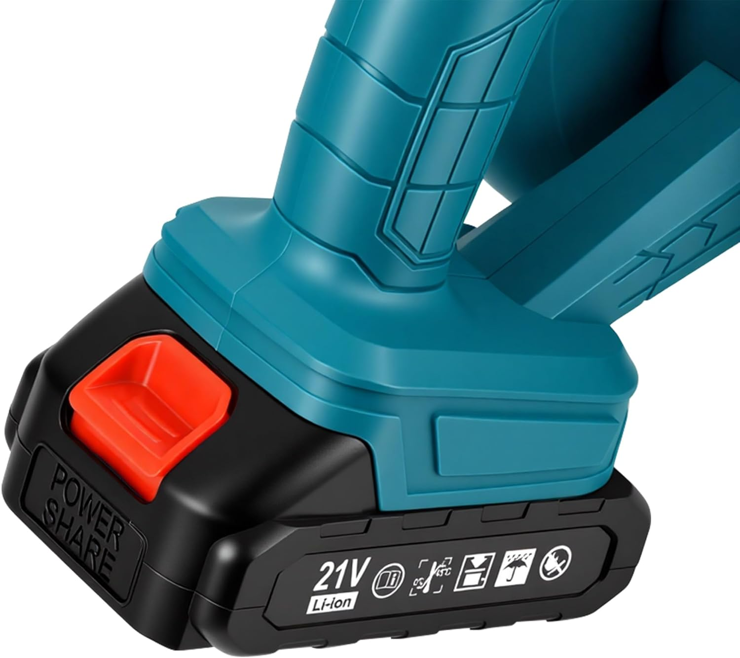 2 in 1 Cordless Leaf Blower & Vacuum, Powerful Motor with 2 Rechargeable Batteries, Lightweight Handheld Design for Home, Garden, Car Cleaning