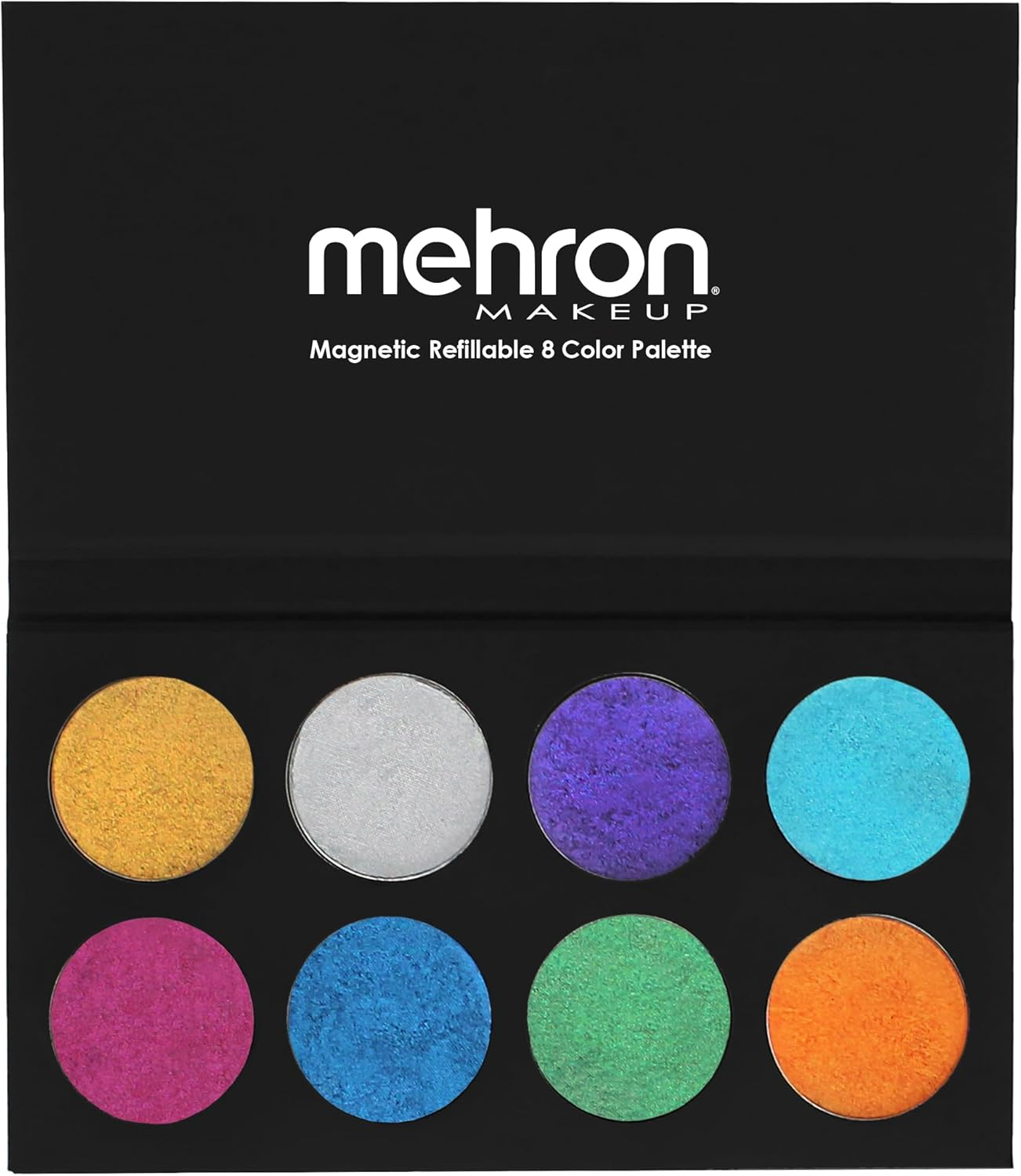 Mehron Makeup Paradise AQ Face & Body Paint 8 Color Palette (Basic)