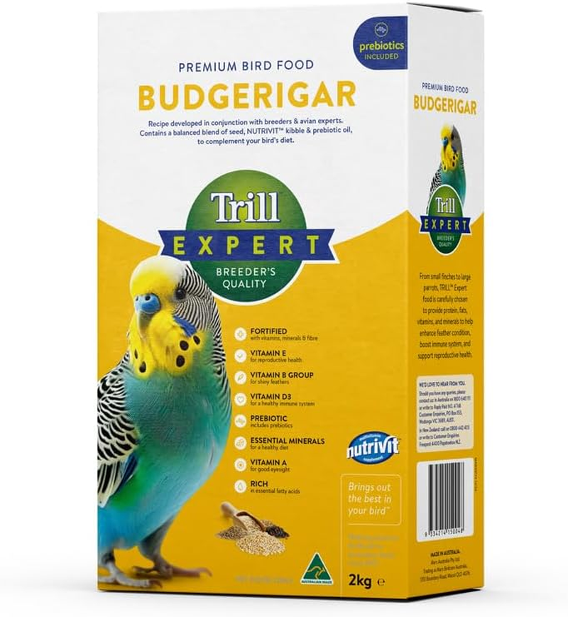 Trill Expert Budgie Mix 2Kg