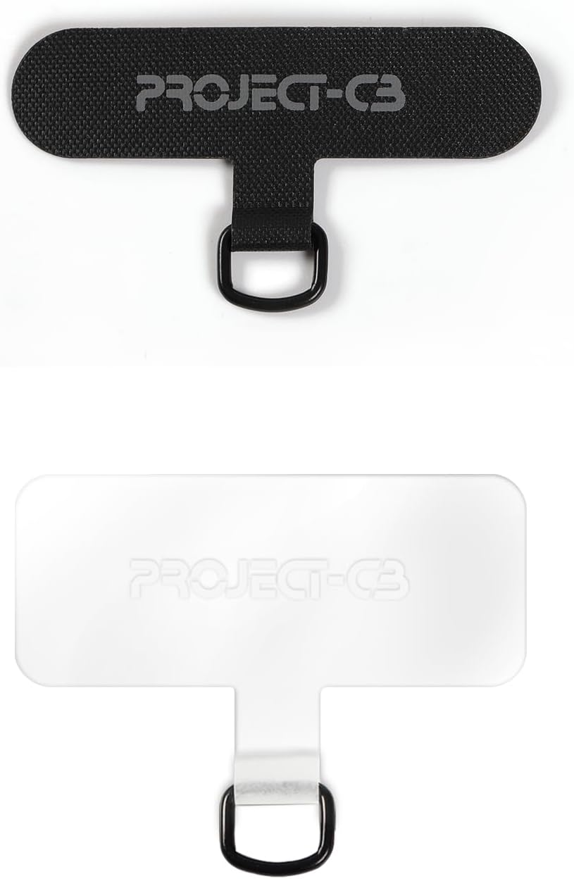 Project-Cb Phone Tether Tab 2 Pack,Universal Phone Lanyard Patch without Adhesive,Phone Strap Replacement Part for Cell Phone