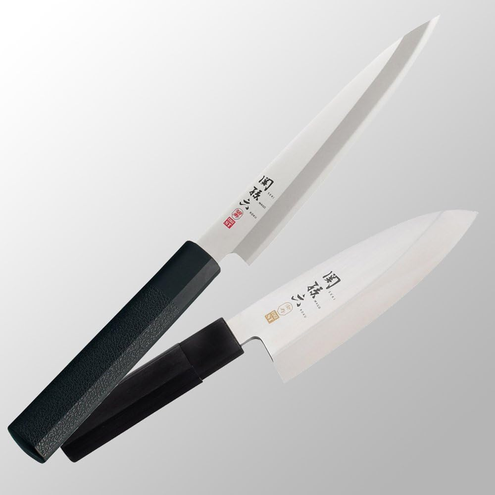 Kai Kai AK5074 Japanese Knife, Deba, Magoroku Seki, Stainless Steel, 6.5 Inches (165 Mm), Hekiju, Made in Japan image number 1