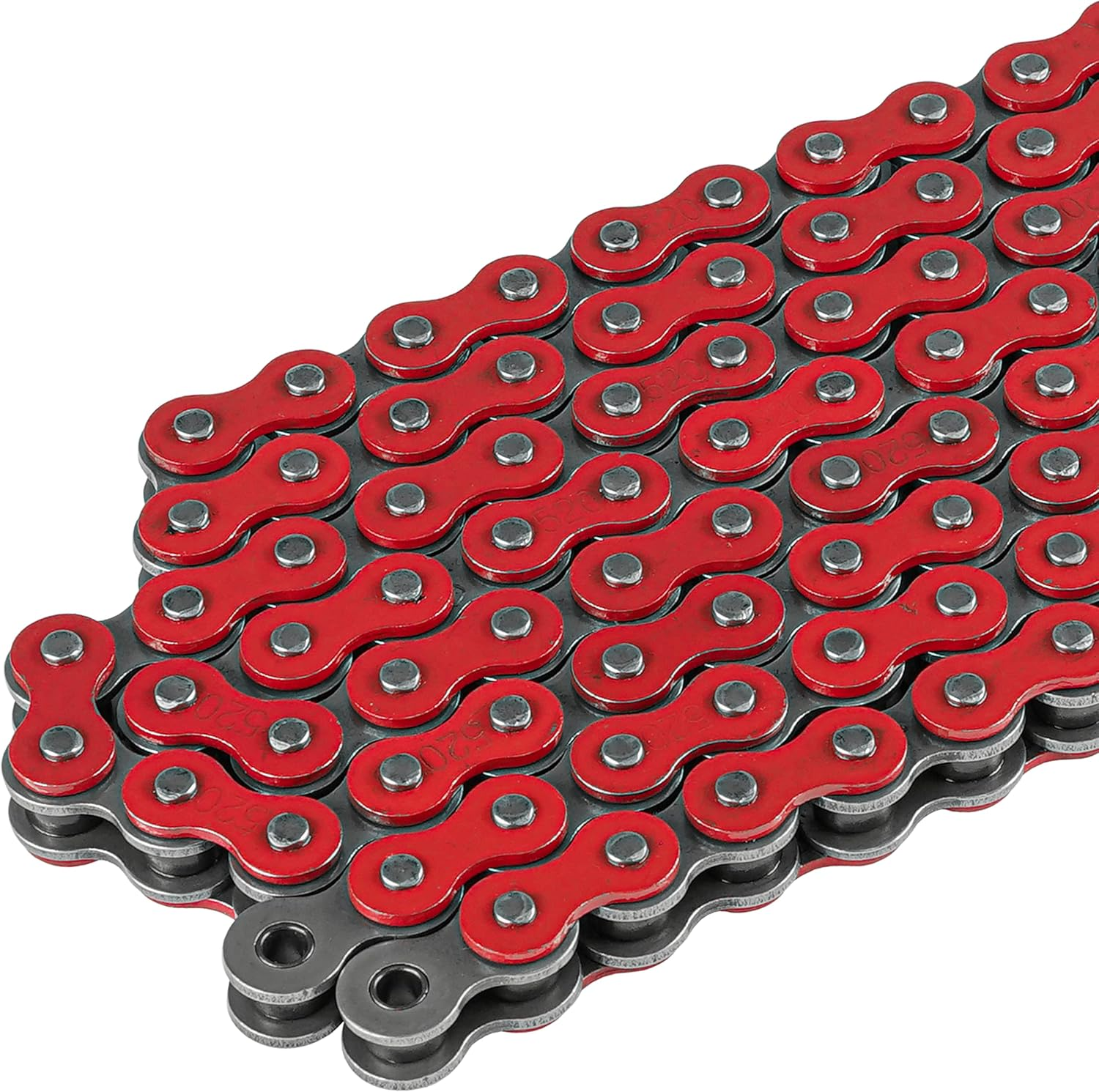 Caltric Red Drive Chain Compatible with Honda Trx400Ex Trx400X Sportrax 400 2X4 1999-2014 image number 4