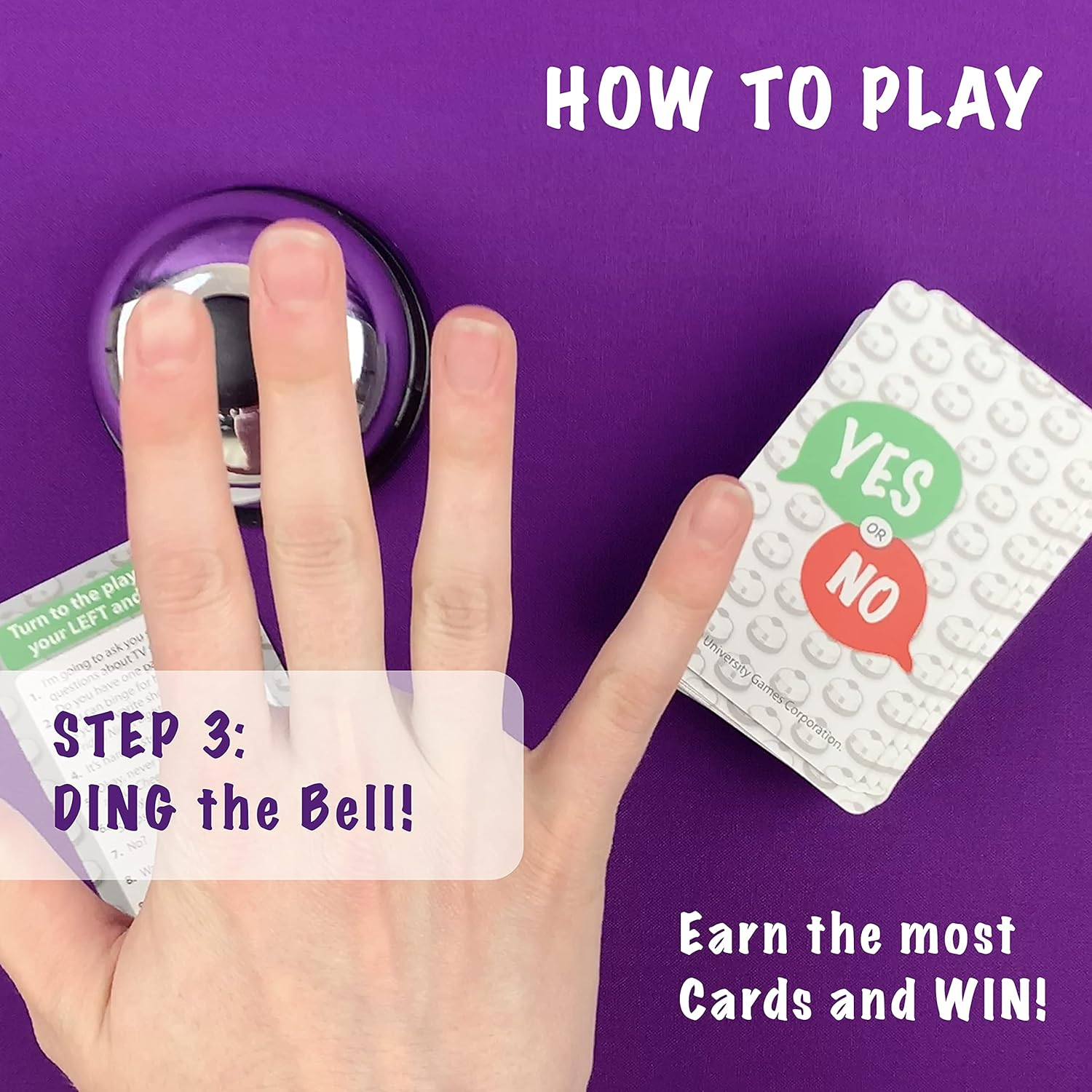 University Games Yes or No Card Game, Multicolour