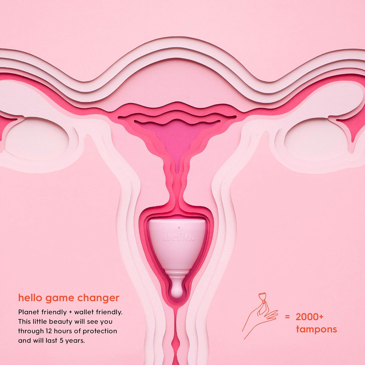 Menstrual Cup (Blush) - Large image number 3