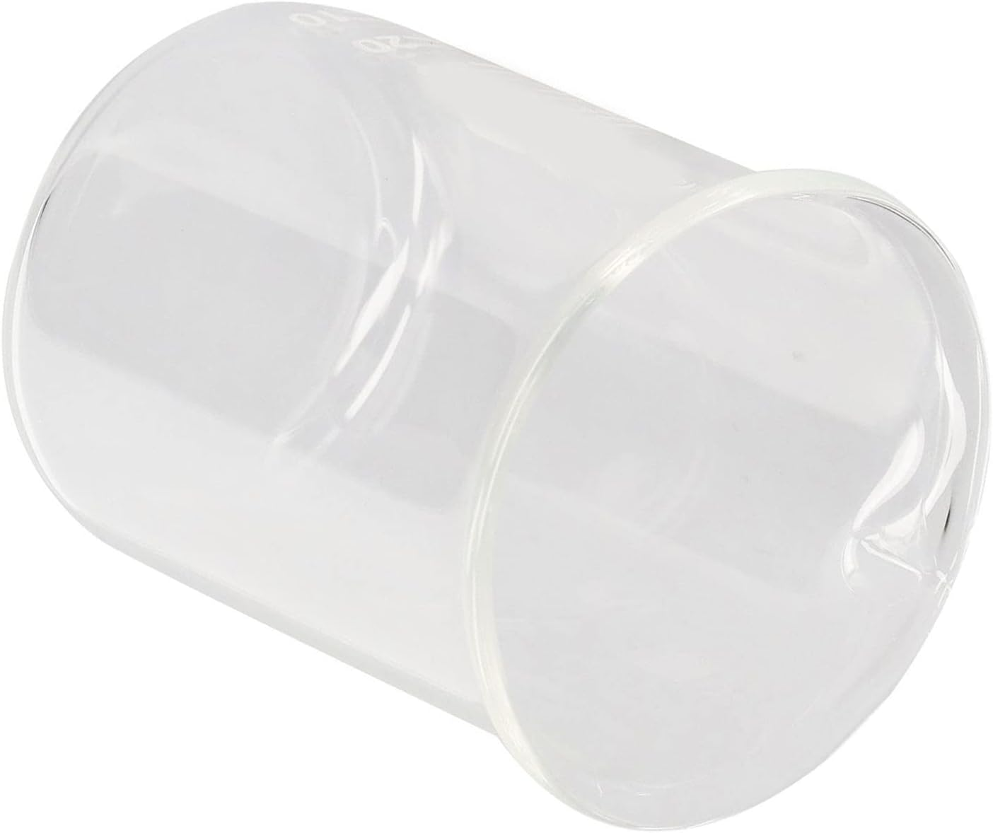 Glass Beaker, 10Pcs 50Ml Lab Beakers Glass Graduated Beaker Set, Professional Borosilicate Glass Measuring Beakers for Laboratories Classrooms image number 6