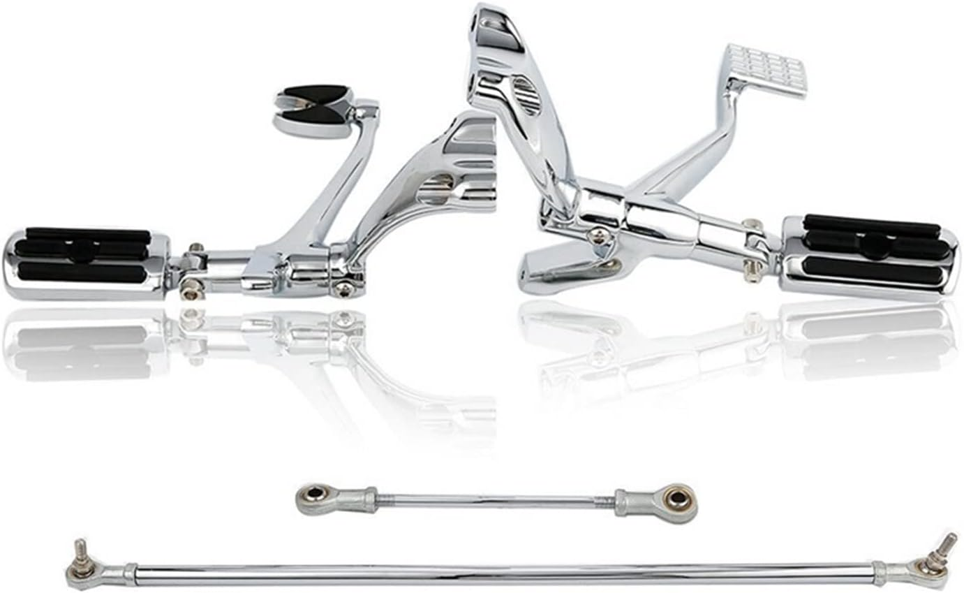 TRUSTTWO Motorcycle Motorbike Forward Control Pegs Linkages Compatible with Harley Sportster XL 883 1200 91-03 04-13 14-21 Motorcycle Front Control Bolt Connecting Rod the New (Color : Style 1) image number 6