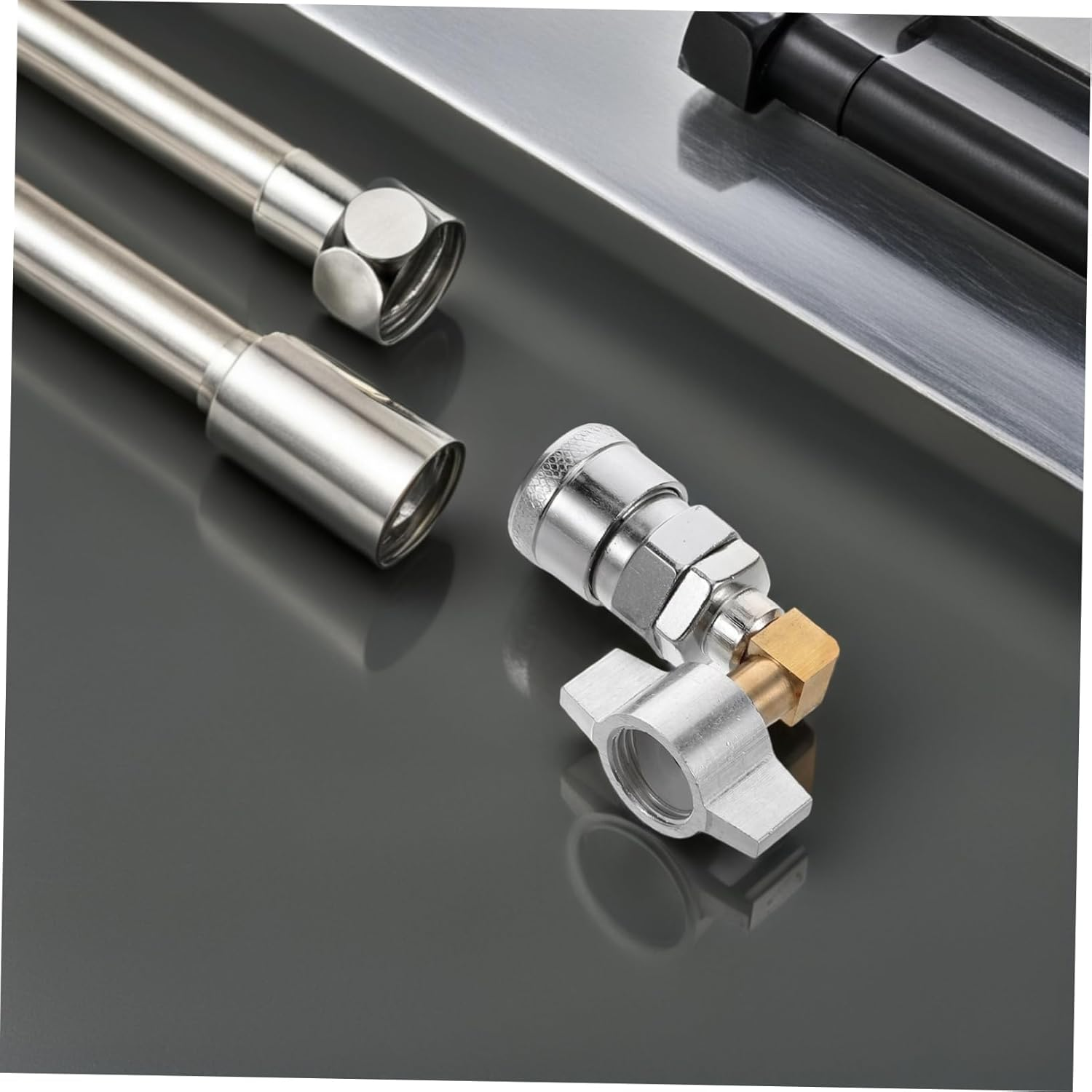 Cabilock Quick Disconnect Connectors for Airline Fittings Adapter Air Fittings Kit for Truck Accessories image number 4