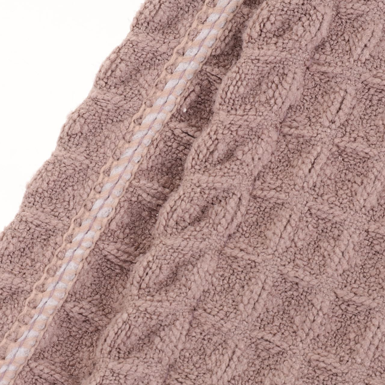 TOVINANNA Hair Drying Towel Wrap for Wet Hair with Button Closure Quick Absorbent Microfibre Turban Towel for Home Spa Use - Assorted Color image number 4