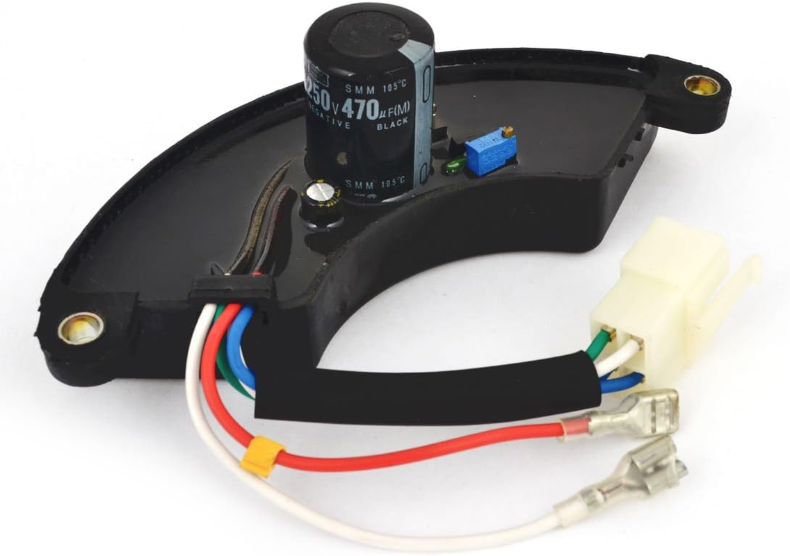 Ruilogod Motorcycle Motorbike Replacement Suitablevoltagev 470Uf 6.5KW Generator Regulator