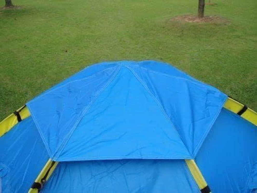 6 Person Instant POP up Camping Tent Sets up in Seconds Hiking Camping Fishing image number 3