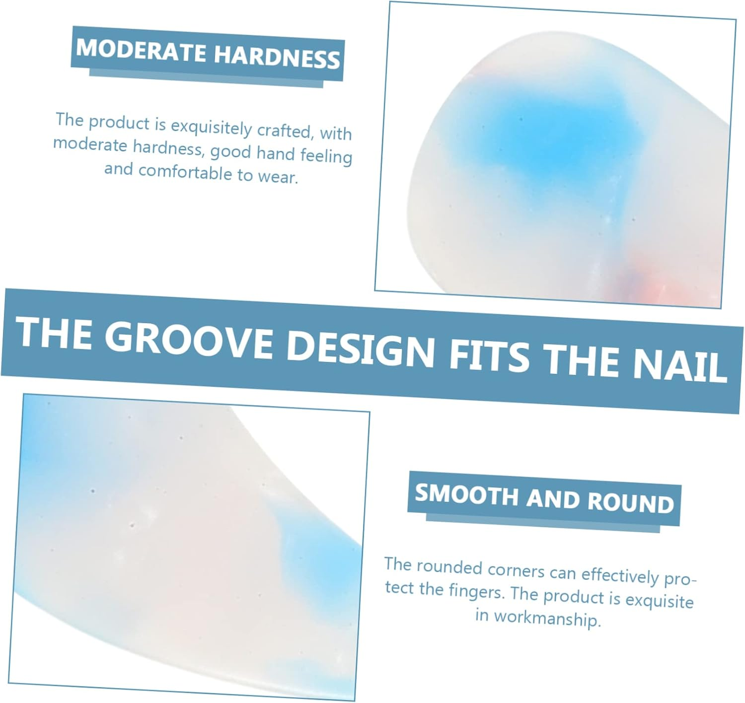 8Pcs Guzheng Nails Picks Fake Finger Sleeves for Guzheng String Instrument Accessories image number 6