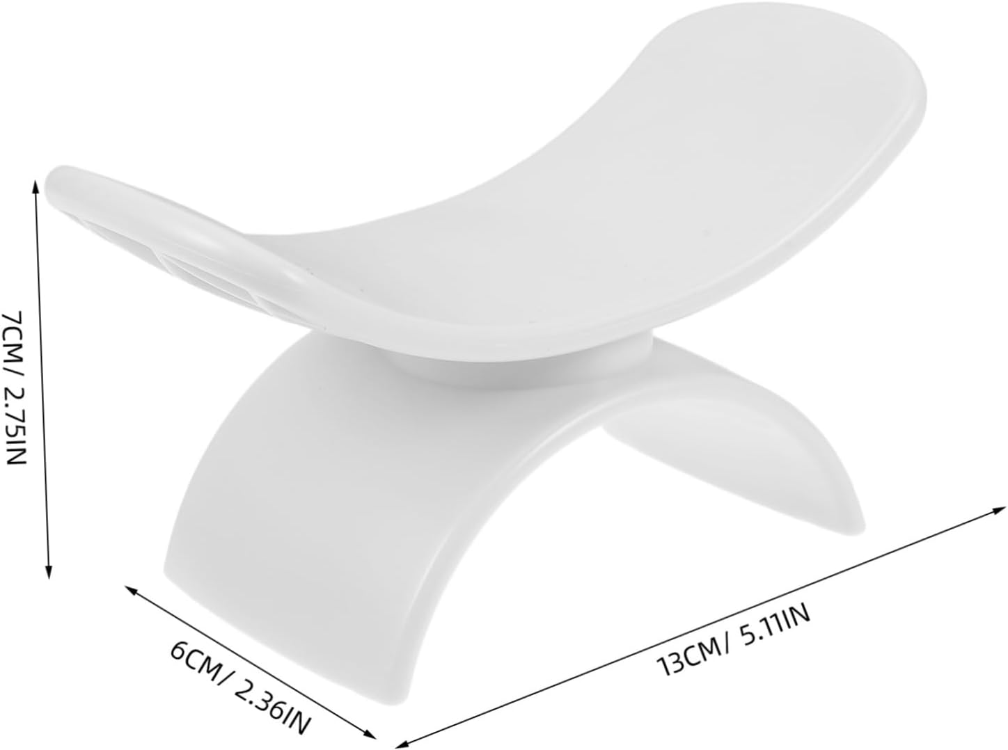 Mikinona Ergonomic Nail Art Hand Pillow Manicure Armrest Cushion Portable Nail Pillow Salon Hand Rest - Pink image number 7