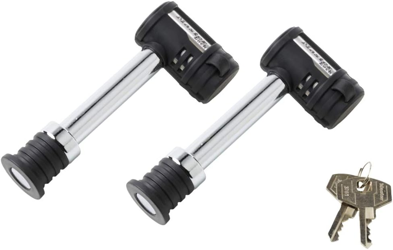 Master Lock 1479TAT Receiver Lock, 2 Pack,Silver image number 4