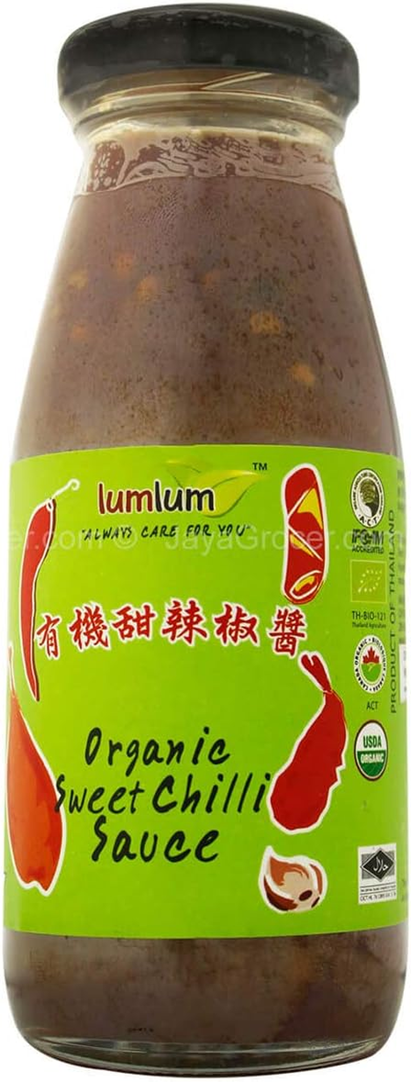 Lum Lum Organic Sweet Chilli Sauce 200 G image number 1