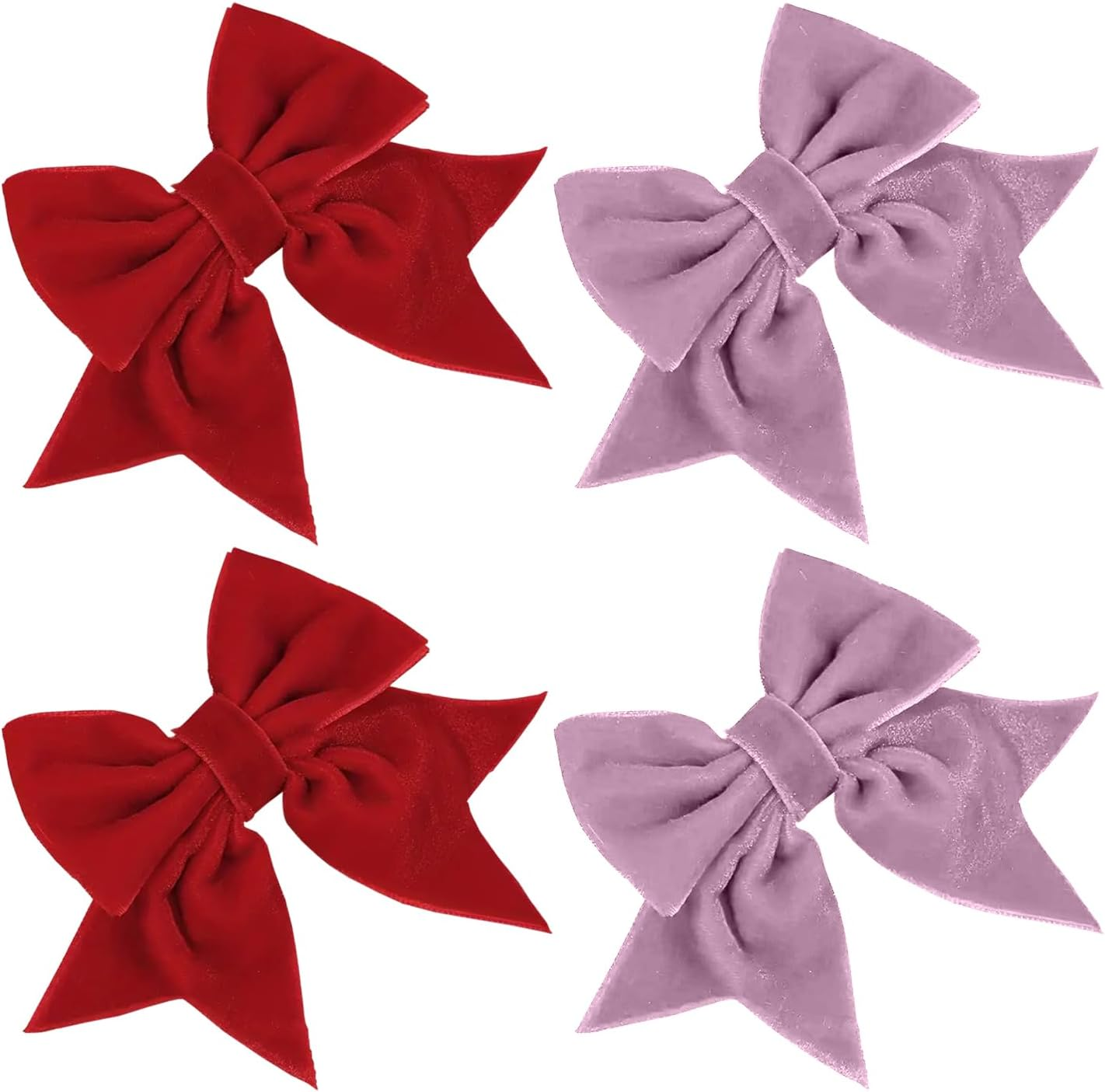 Pack of 4 Bug Hair Pins, Velvet Hair Pin, Classic Design Hair Accessories, Hairstyle Decorations, Simple Women'S Hair Accessories for Women image number 2