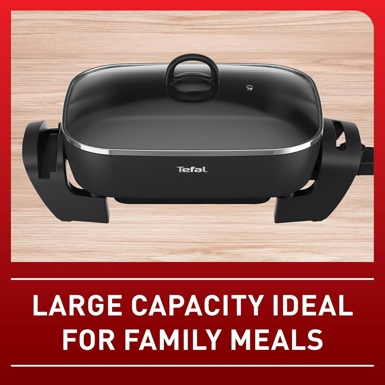 Tefal Easy Banquet Electric Frypan KC6018 image number 2