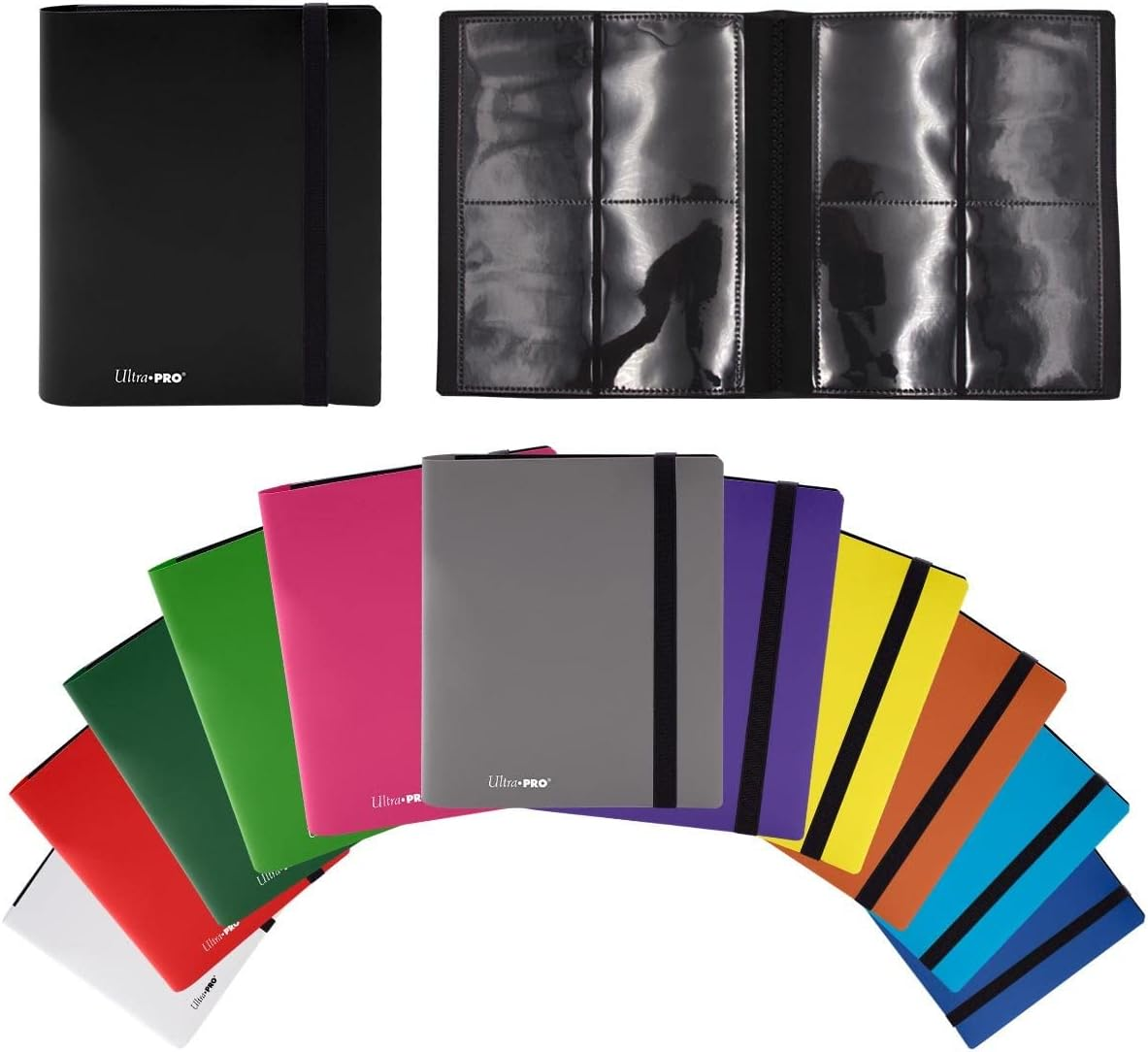 Ultra Pro 4-Pocket Eclipse Pro-Binder Album, Apple Red