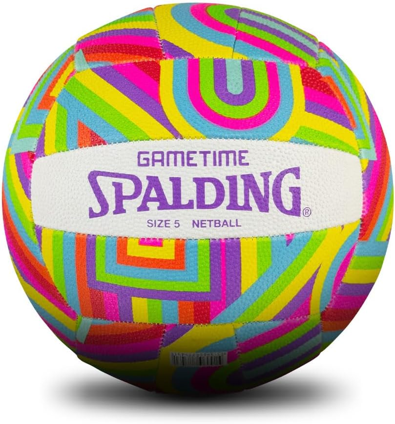 Spalding Gametime Netball - Kaleidoscope - Size 5