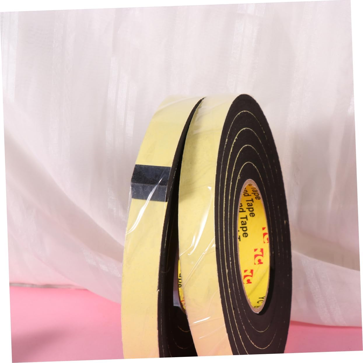 5Pcs Eva Sponge Tape Adhesive Sealing Strip Crash Tape for Indoor Outdoor Use Weatherproof Protection for Doors Trunks image number 5