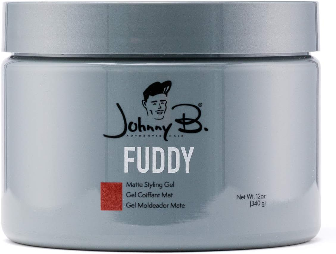 JOHNNY B. Fuddy Matte Styling Gel 12 Ounce