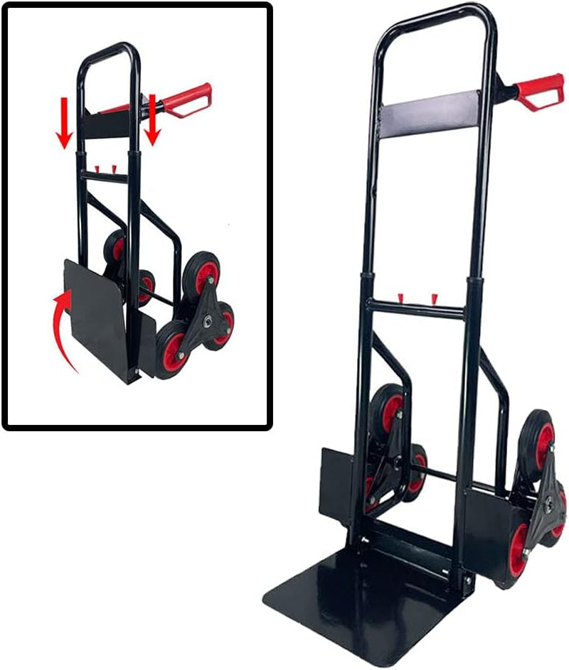Foldable Stair Climber Hand Trolley Steps Truck Climbing Cart Transport Luggage image number 1