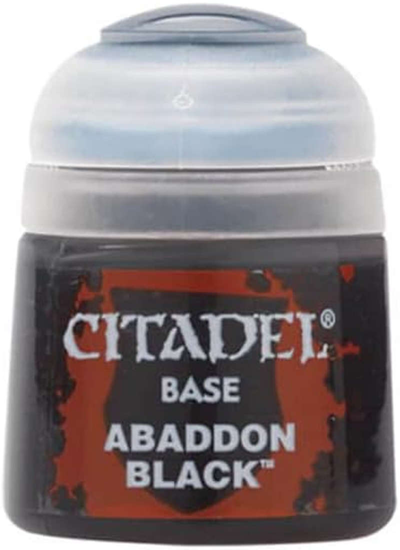 Citadel 12Ml Base Paint (Abaddon Black)