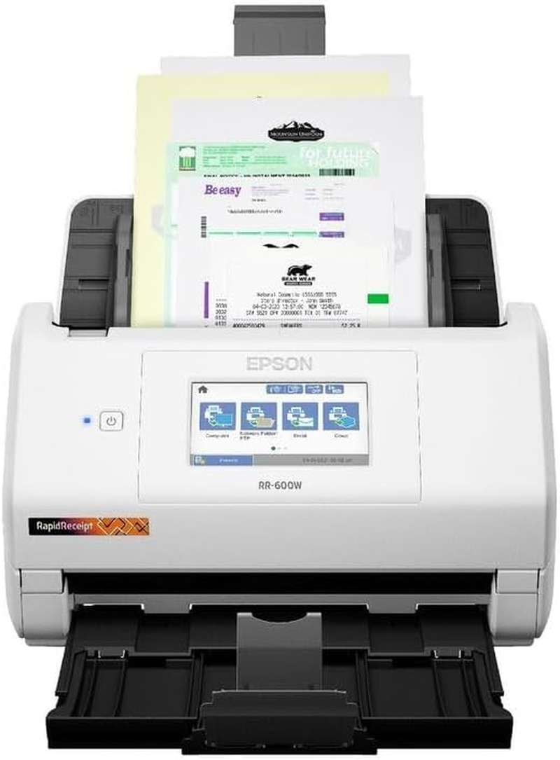 Epson Rapidreceipt RR-600W Document Scanner