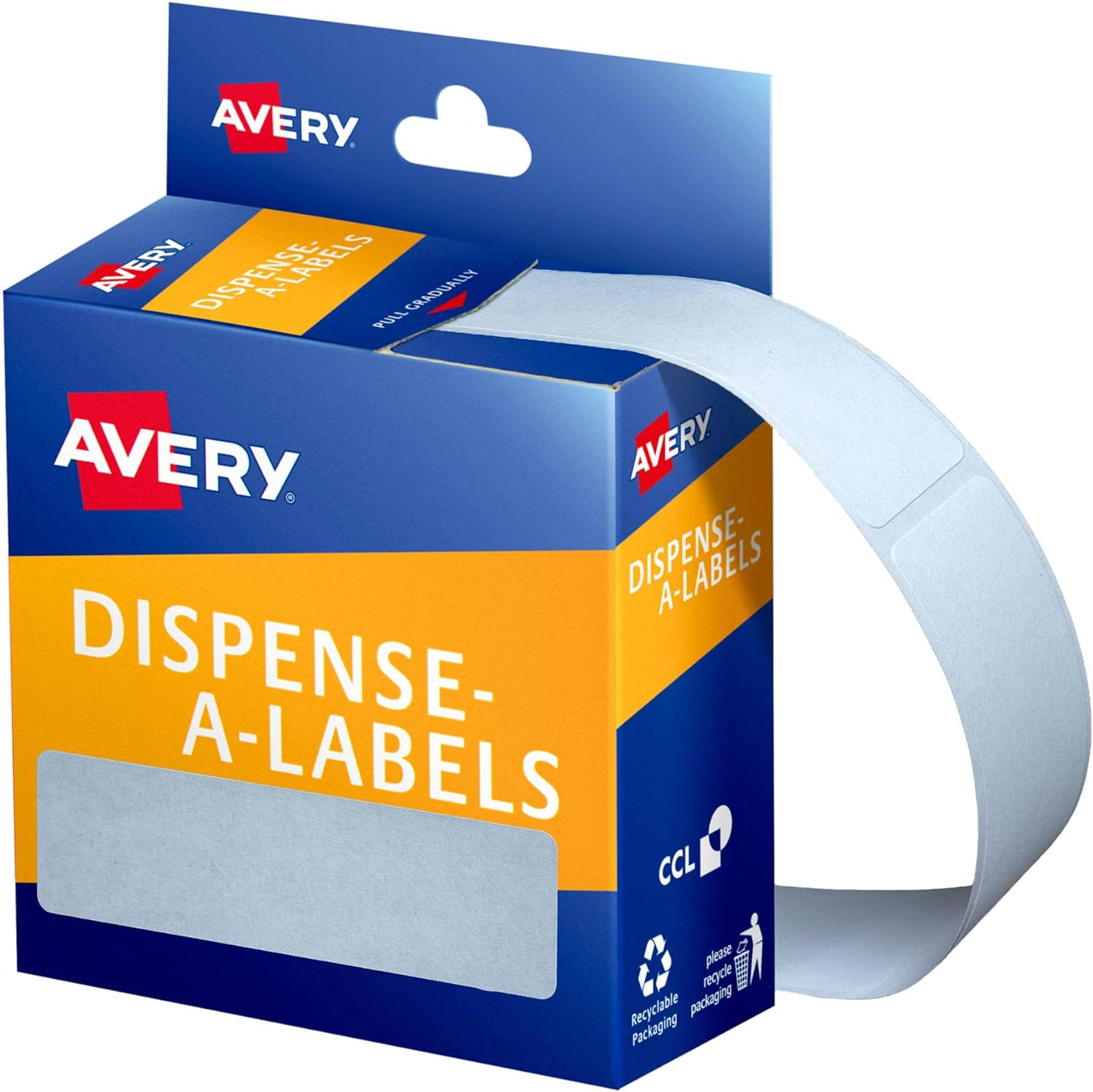 Avery Rectangle Dispenser Labels - Removable Price Stickers - Identification Labels - Office Supplies - White, 64 X 19 Mm, 280 Labels / 1 Roll (937218) image number 5