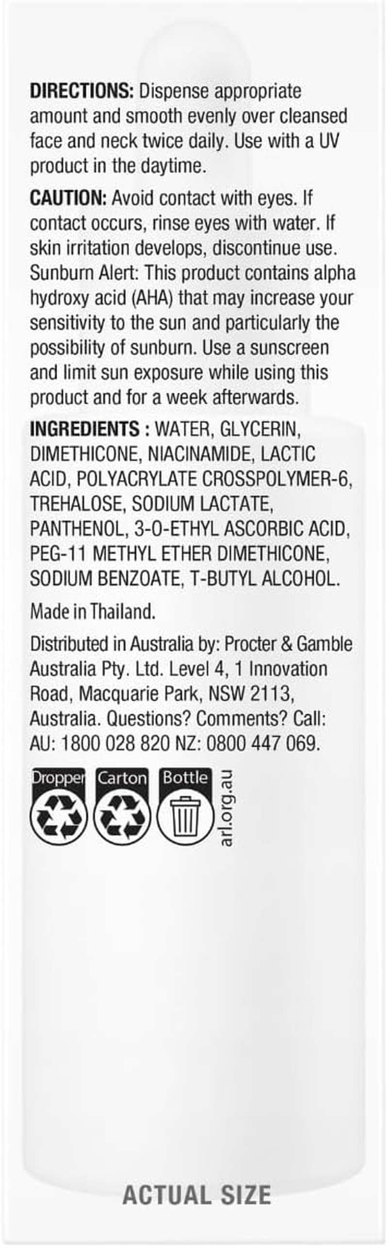 OLAYLUMINOUSVITAMINCSENSADVANCESERUM30ML OLAYLUMINOUSVITAMINCSENSADVANCESERUM30ML