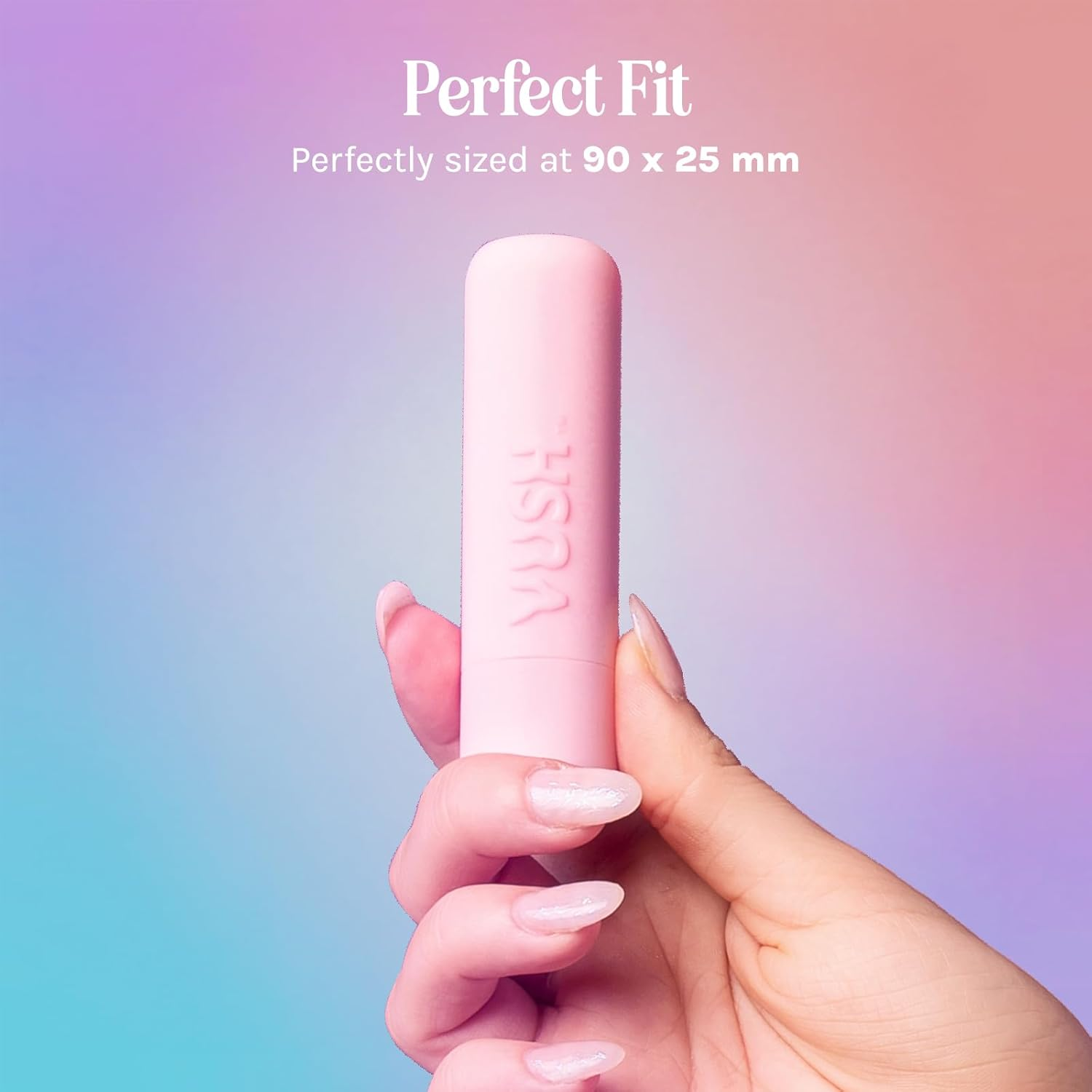 VUSH Gloss Bullet Vibrator &ndash; Powerful Clitoral Stimulator and Mini Vibrator Bullet for Women, Waterproof Rechargeable Sex Toy for Couples, Compact Female Pleasure Massager for Travel and Self-Care image number 1