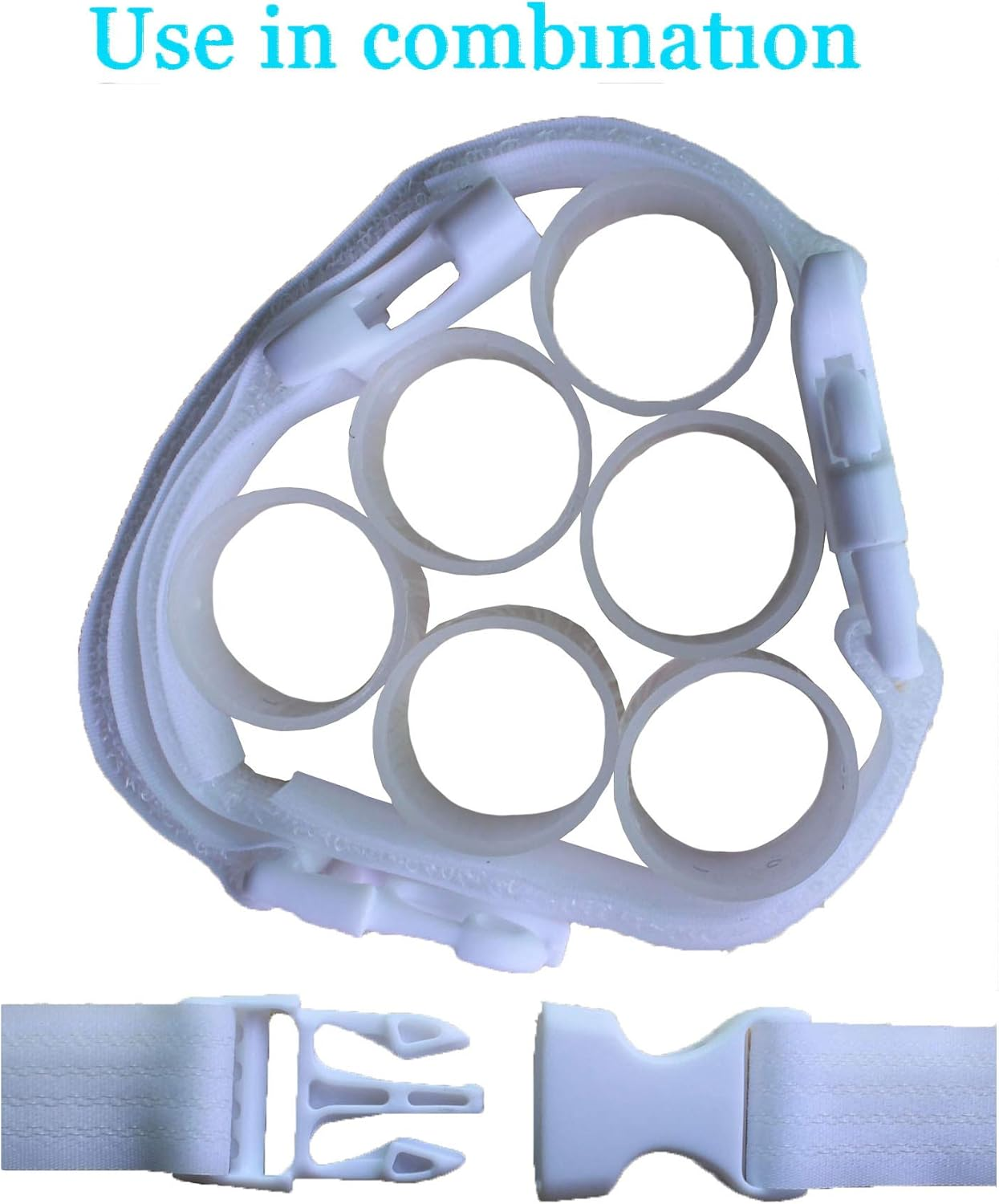 Coosin Baby Safety Locks,Handles Child Safety Locks Simple Installation Home Safety Strap Locks Fit Closed Handle Cabinets,Oven, Double Open the Door Refrigerator, Kitchen Door Ect... (4 Pack, Black) image number 6