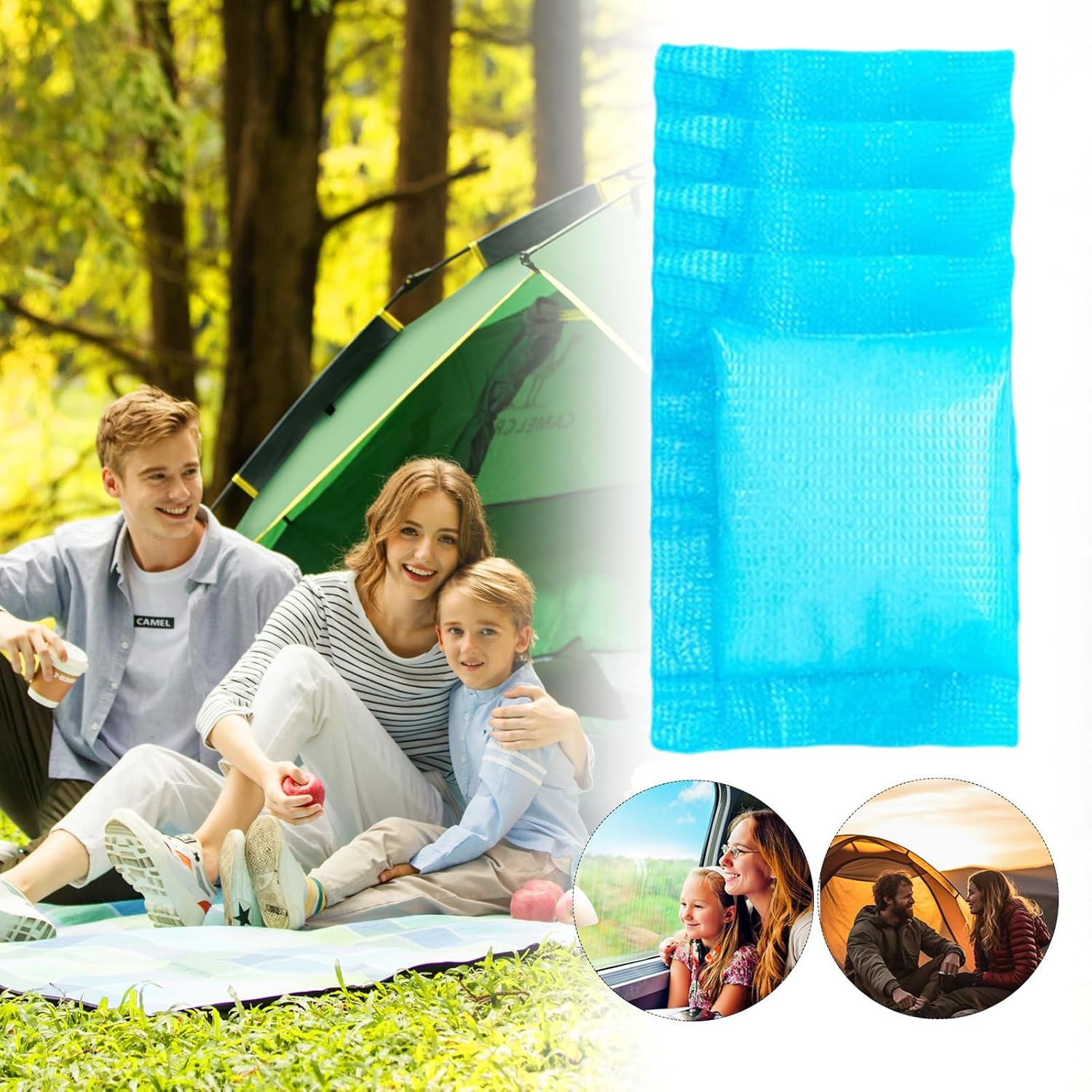 Urine Gel | Poop Gel for Portable Toilet | Absorbent Solidifier for Boat Voyages Outdoor Road Hiking Airplane Flights Car Travel image number 2