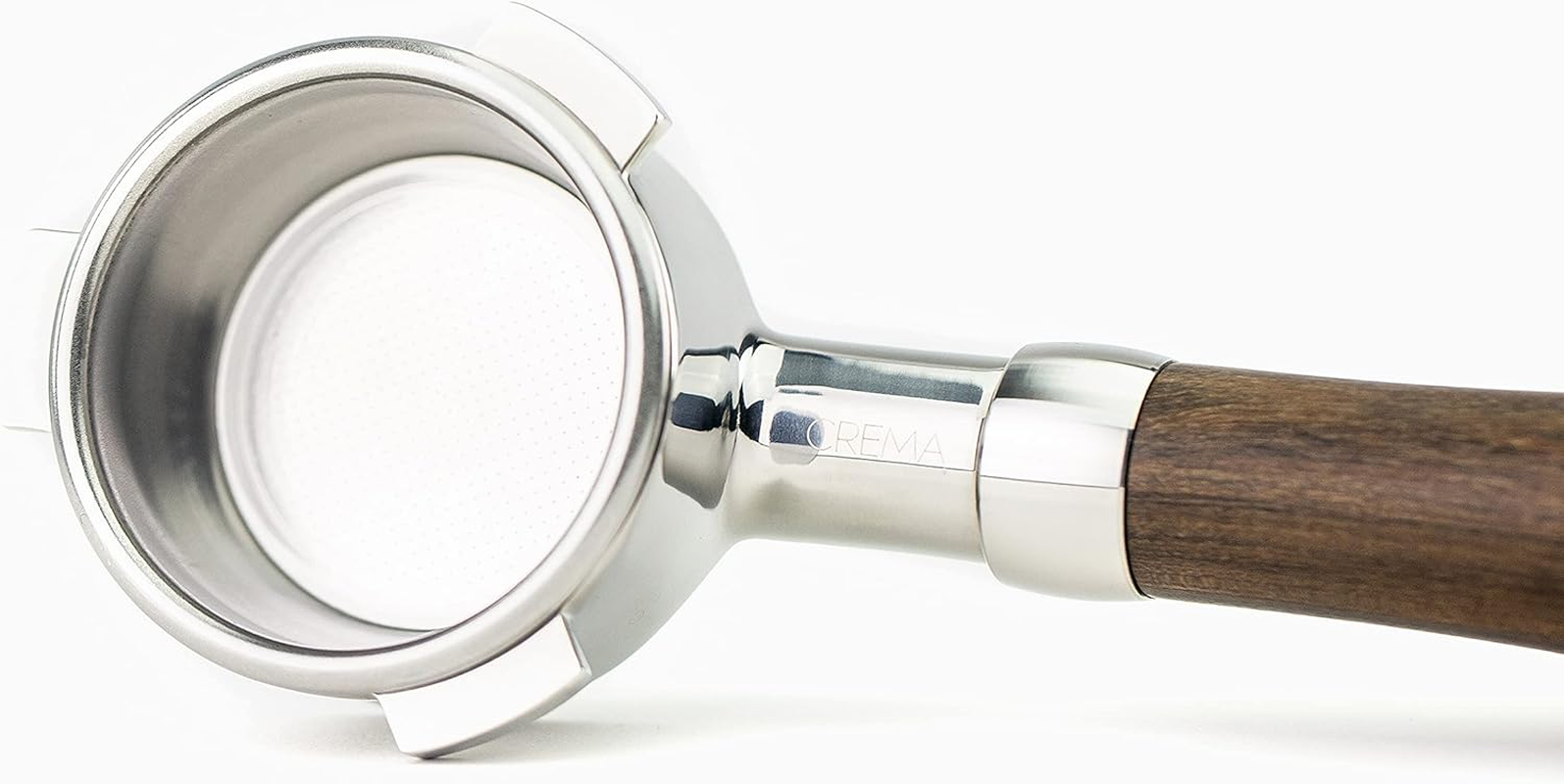 Crema Coffee Products | 54Mm Portafilter Filter Basket for Breville Espresso Machines | Stainless Steel (Double Shot) image number 1