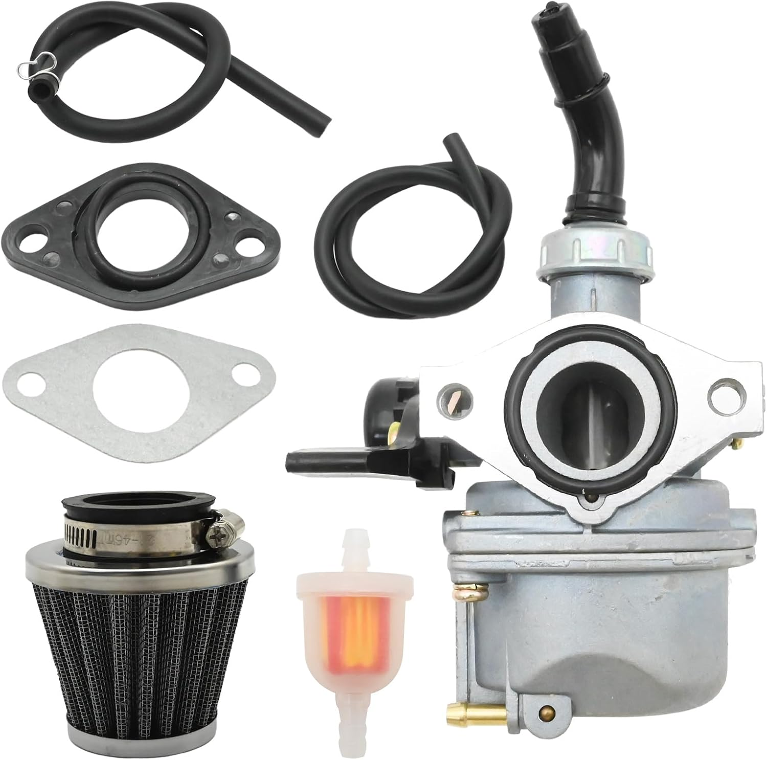 SYOWADA 19Mm Carburetor Tune up Kit, Replacement for Vehicles with 50CC 70CC 90CC 110CC 125CC ATV Dirt Bike Go Kart Engines image number 4