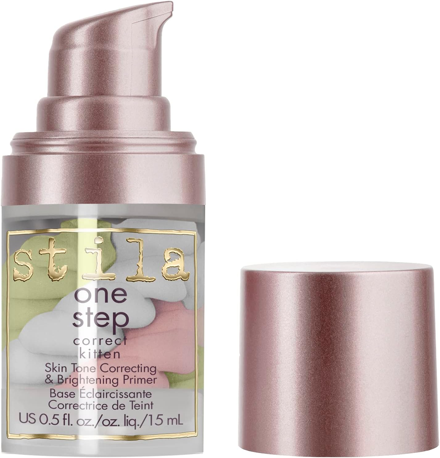 Stila Cosmetics Stila One Step Correct Kitten Skin Tone Correcting and Brightening Primer by Stila for Women - 0.5 Oz Primer, 14.787000000000001 Millilitre image number 2