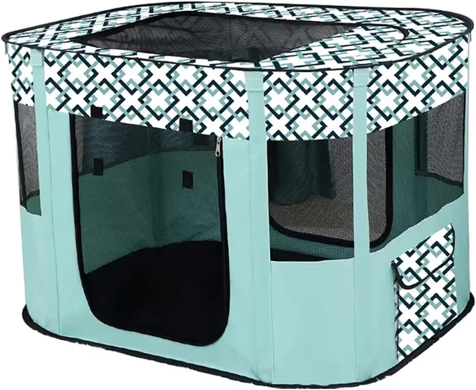 AIMALL Foldable Pet Playpen, Portable and Durable Cat and Dog Kennel with Waterproof Oxford Fabric, Available in M, L, XL