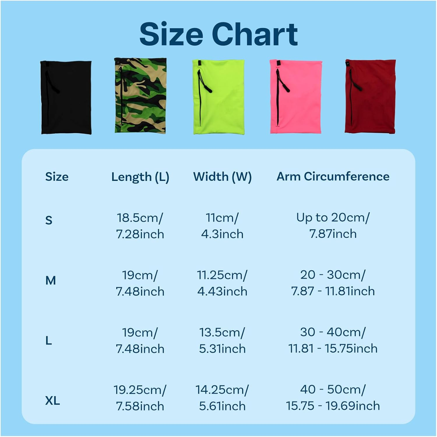 MMOBIEL Phone Holder for Running Stretchable - Size M - Armband 8 to 12 Inch Arm Circumference - Sports Armband Arm Phone Holder for Running, Cycling and Other Sports for All Phones - Black image number 3