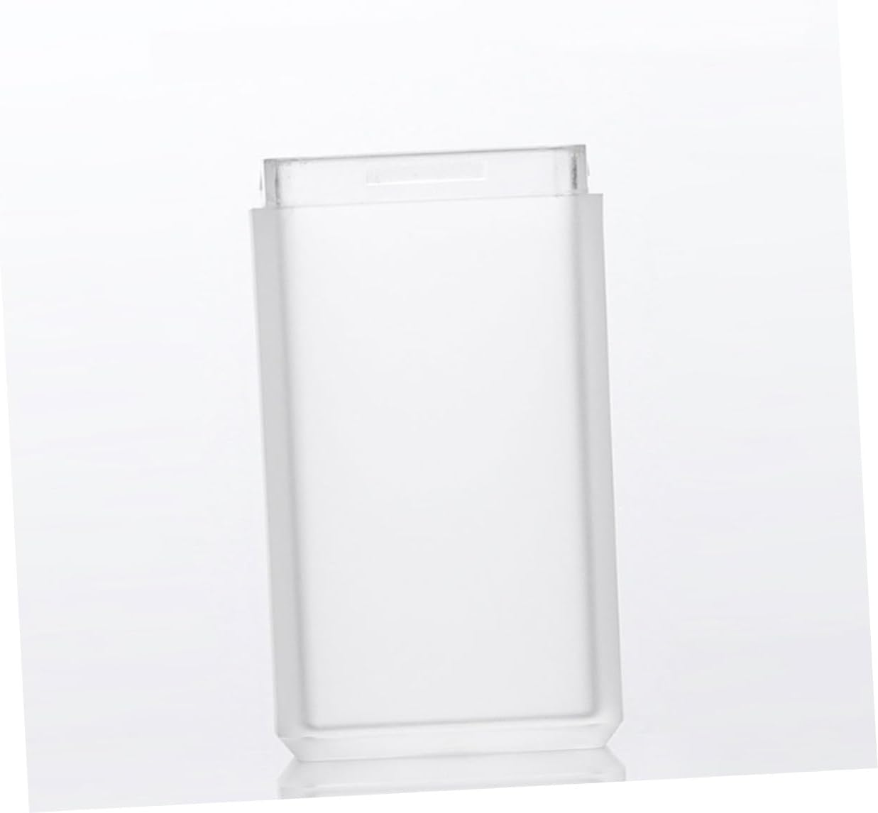 ULTECHNOVO 3Pcs Matte Square Airless Pump Bottles Refillable Lotion Containers for Cosmetics Skincare Travel Lightweight Press Pump Dispensers for Creams and Serums