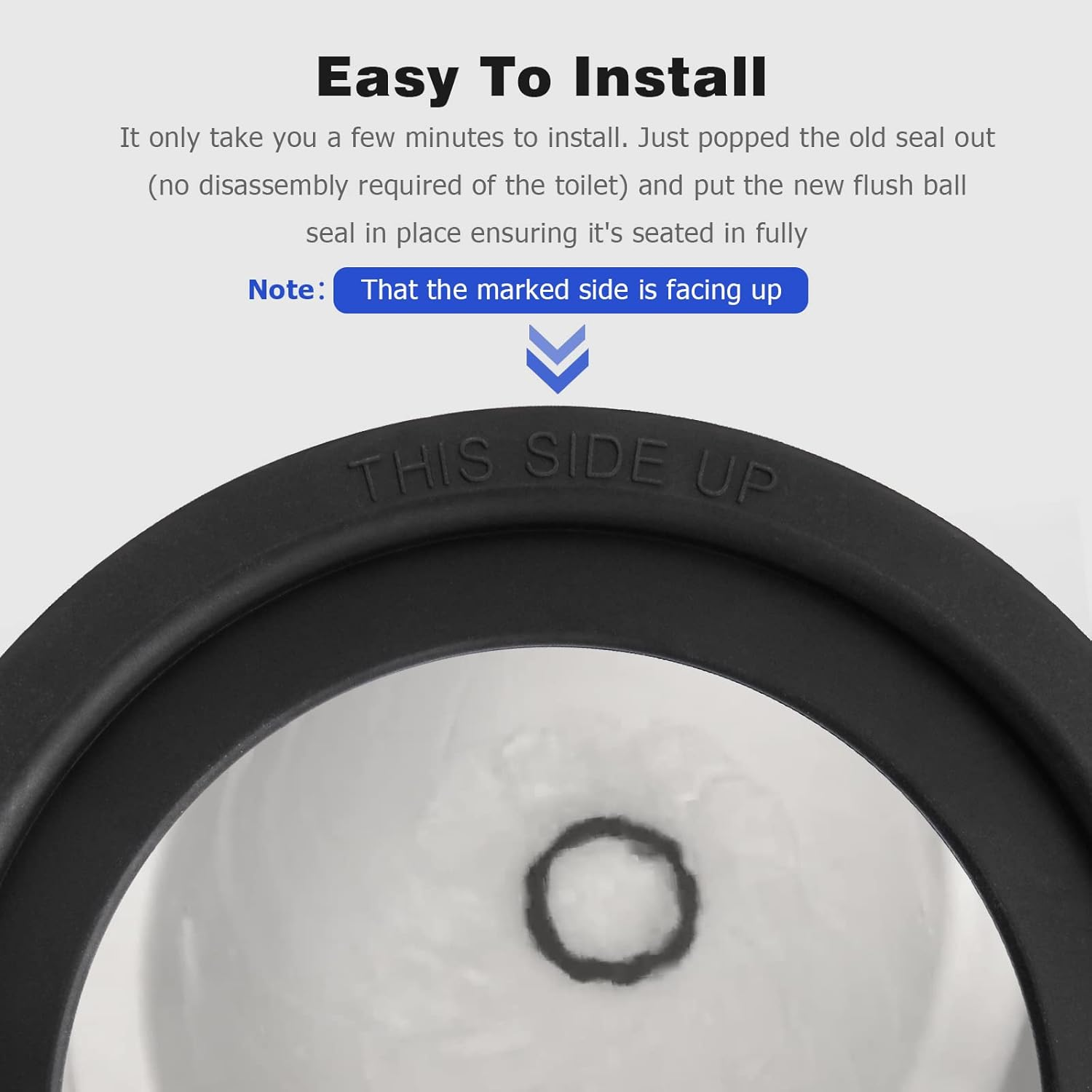 RV Toilet Seal Replacement for Dometic 300 310 320 Toilet Seal Gasket Kit - Replace Part #385311658, 2-Pack image number 2