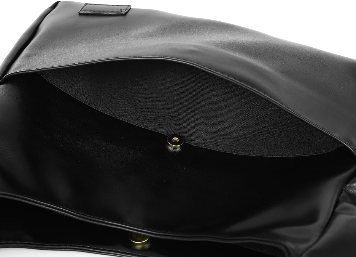 Women Tote Handbags Chic Vegan Leather Tote Bag Purse Stylish Casual Trendy Large Soft Shoulder Bag image number 4