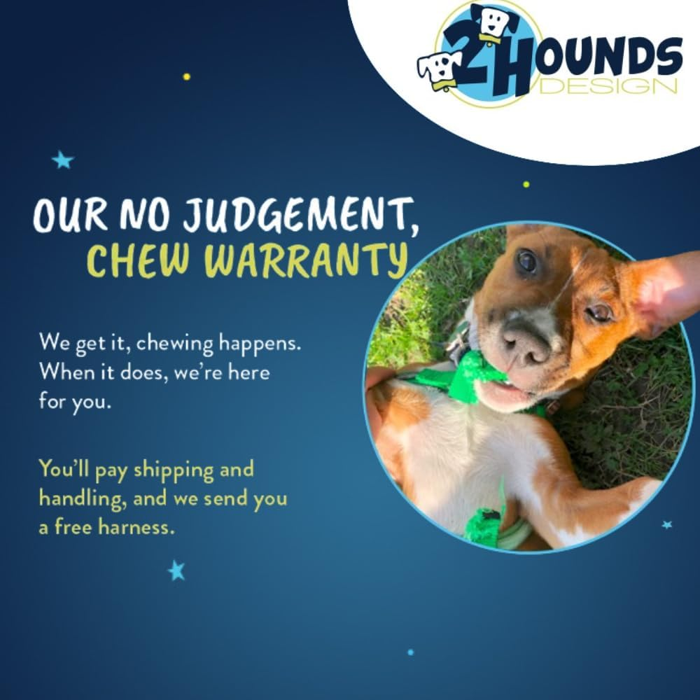 2 Hounds Design Freedom No-Pull Dog Harness, Adjustable Comfortable Control for Dog Walking, Made in USA (Leash Sold Separately) (Small 5/8") (Hot Pink) image number 3