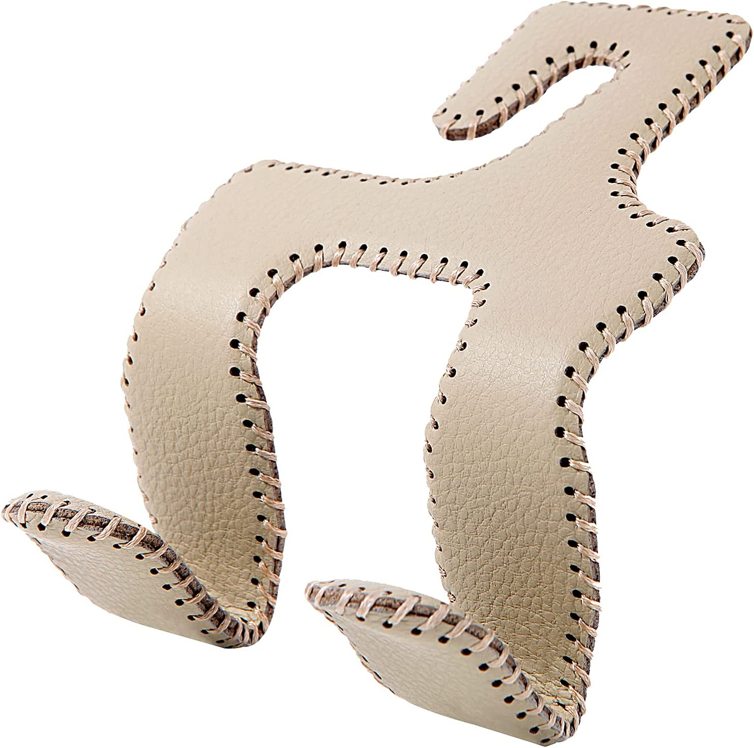 AMVOYOA Car Purse Hook, 2 in 1 Car Seat Headrest Hooks Durable Hanger Storage Holder Leather Organizer for Hanging Grocery Bags, 1 Pack, Gray